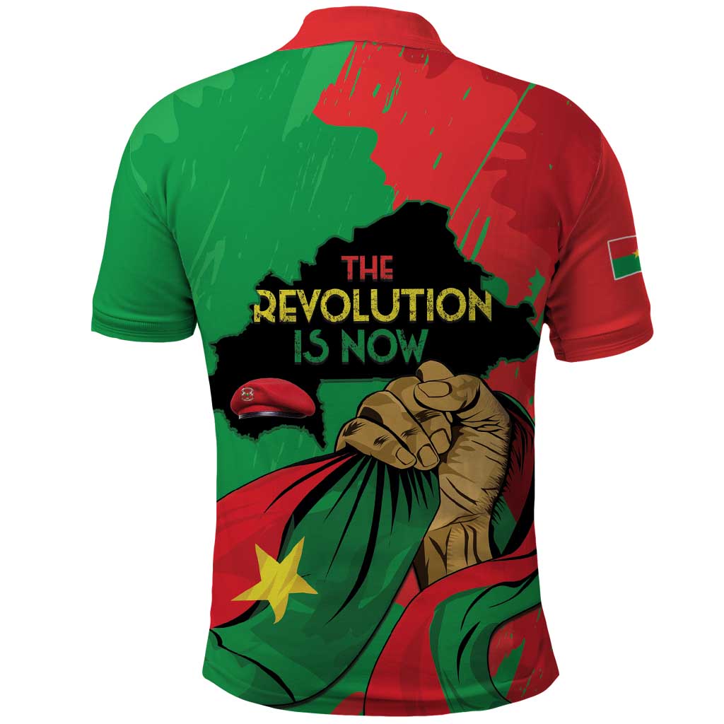 Burkina Faso I Stand With Traore Polo Shirt