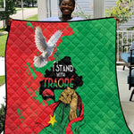 Burkina Faso I Stand With Traore Quilt