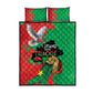 Burkina Faso I Stand With Traore Quilt Bed Set