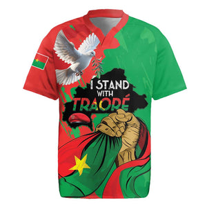 Burkina Faso I Stand With Traore Rugby Jersey