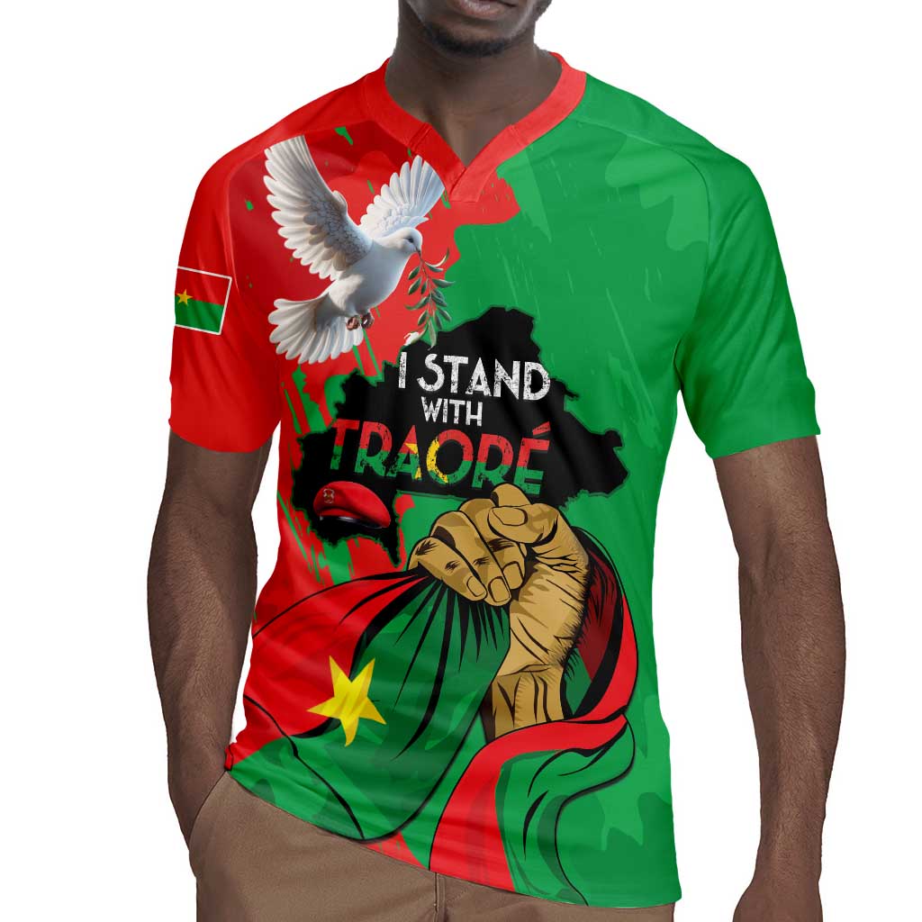 Burkina Faso I Stand With Traore Rugby Jersey