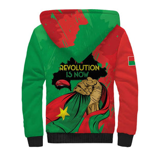 Burkina Faso I Stand With Traore Sherpa Hoodie