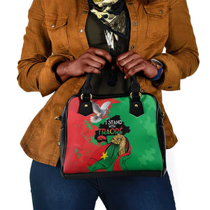 Burkina Faso I Stand With Traore Shoulder Handbag