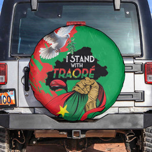 Burkina Faso I Stand With Traore Spare Tire Cover