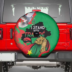 Burkina Faso I Stand With Traore Spare Tire Cover