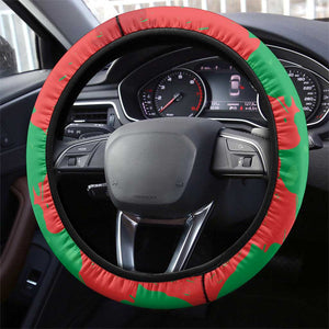 Burkina Faso I Stand With Traore Steering Wheel Cover