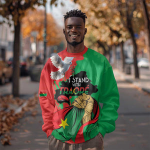 Burkina Faso I Stand With Traore Sweatshirt