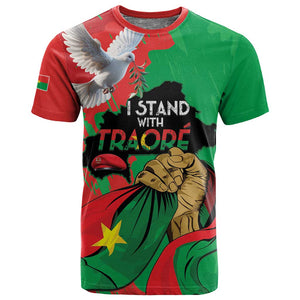 Burkina Faso I Stand With Traore T shirt