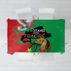 Burkina Faso I Stand With Traore Tablecloth