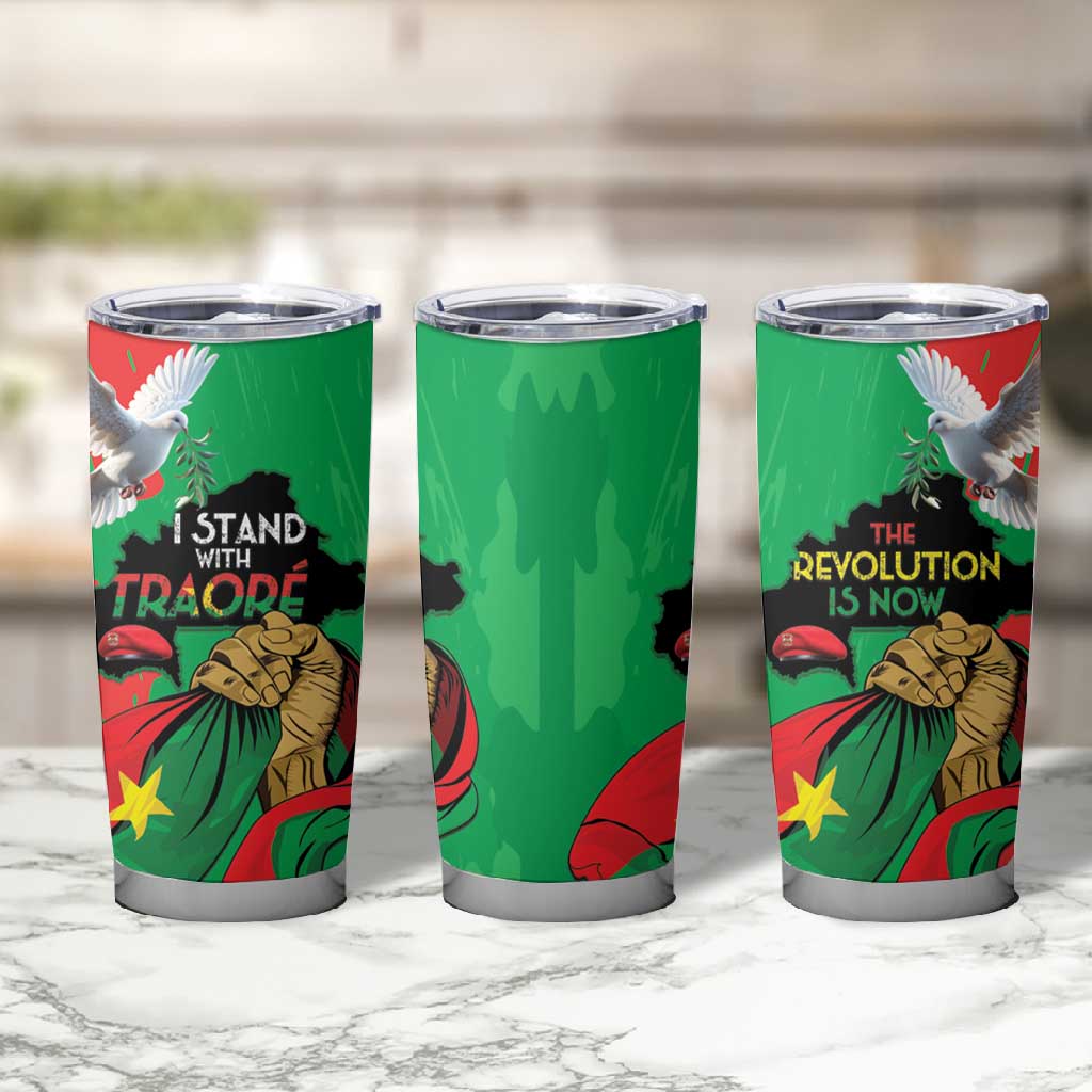 Burkina Faso I Stand With Traore Tumbler Cup
