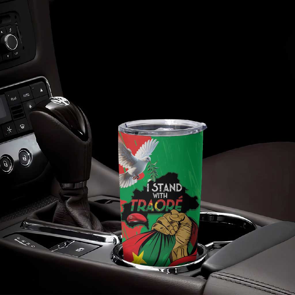 Burkina Faso I Stand With Traore Tumbler Cup
