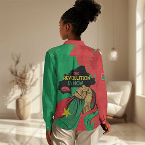 Burkina Faso I Stand With Traore Women Casual Shirt