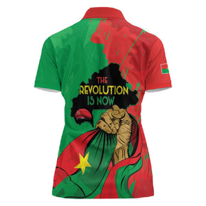 Burkina Faso I Stand With Traore Women Polo Shirt