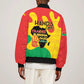 Hands Off Traore Burkina Faso Africa Bomber Jacket Military Pattern