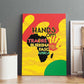 Hands Off Traore Burkina Faso Africa Canvas Wall Art Military Pattern