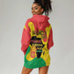Hands Off Traore Burkina Faso Africa Hoodie Dress Military Pattern