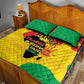 Hands Off Traore Burkina Faso Africa Quilt Bed Set Military Pattern