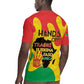 Hands Off Traore Burkina Faso Africa Rugby Jersey Military Pattern