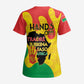 Hands Off Traore Burkina Faso Africa Scrub Top - African Pride