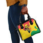 Hands Off Traore Burkina Faso Africa Shoulder Handbag Military Pattern