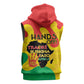 Hands Off Traore Burkina Faso Africa Sleeveless Hoodie Military Pattern - African Pride