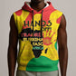 Hands Off Traore Burkina Faso Africa Sleeveless Hoodie Military Pattern - African Pride