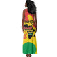 Hands Off Traore Burkina Faso Africa Tank Maxi Dress Military Pattern