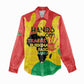 Hands Off Traore Burkina Faso Africa Women Casual Shirt Military Pattern