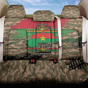 Bravo Caption Traore! Viva Burkina Faso Nation! Back Car Seat Cover