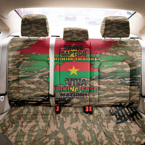 Bravo Caption Traore! Viva Burkina Faso Nation! Back Car Seat Cover