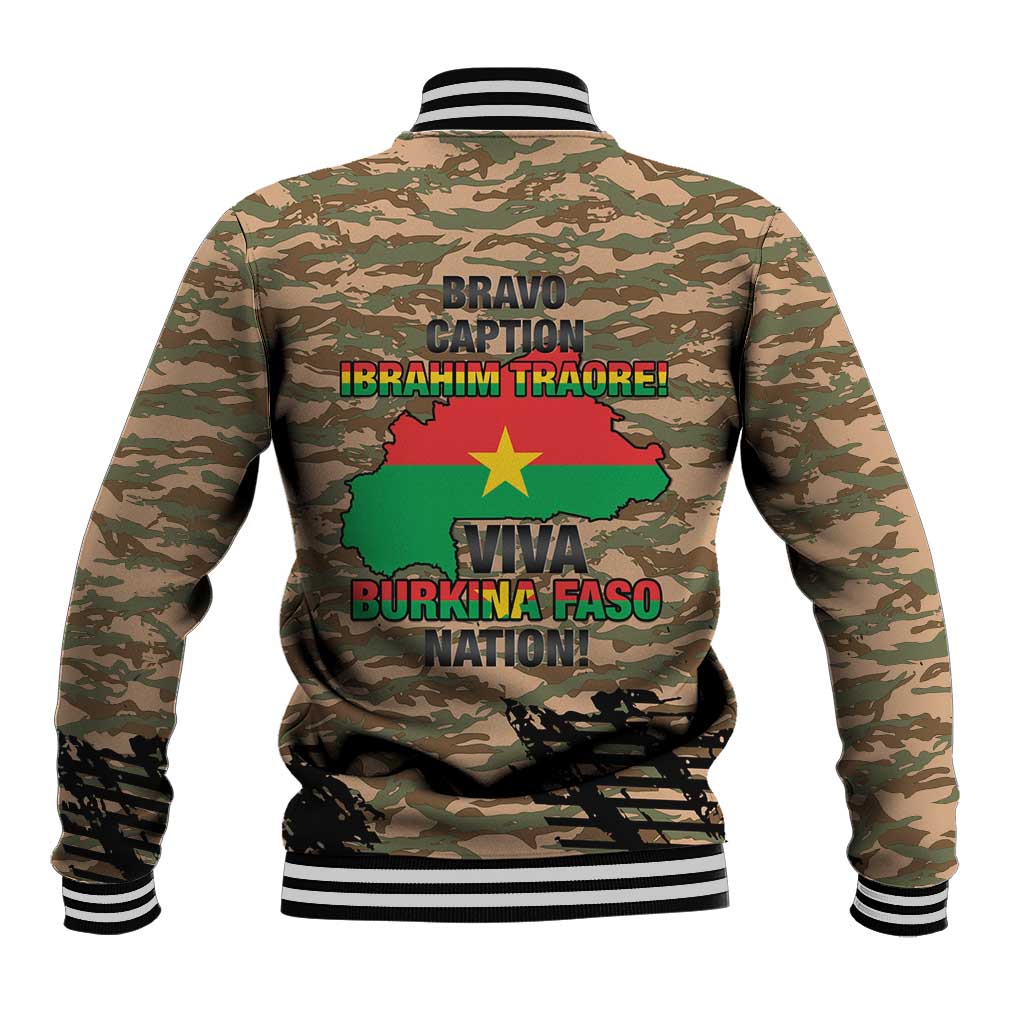 Bravo Caption Traore! Viva Burkina Faso Nation! Baseball Jacket