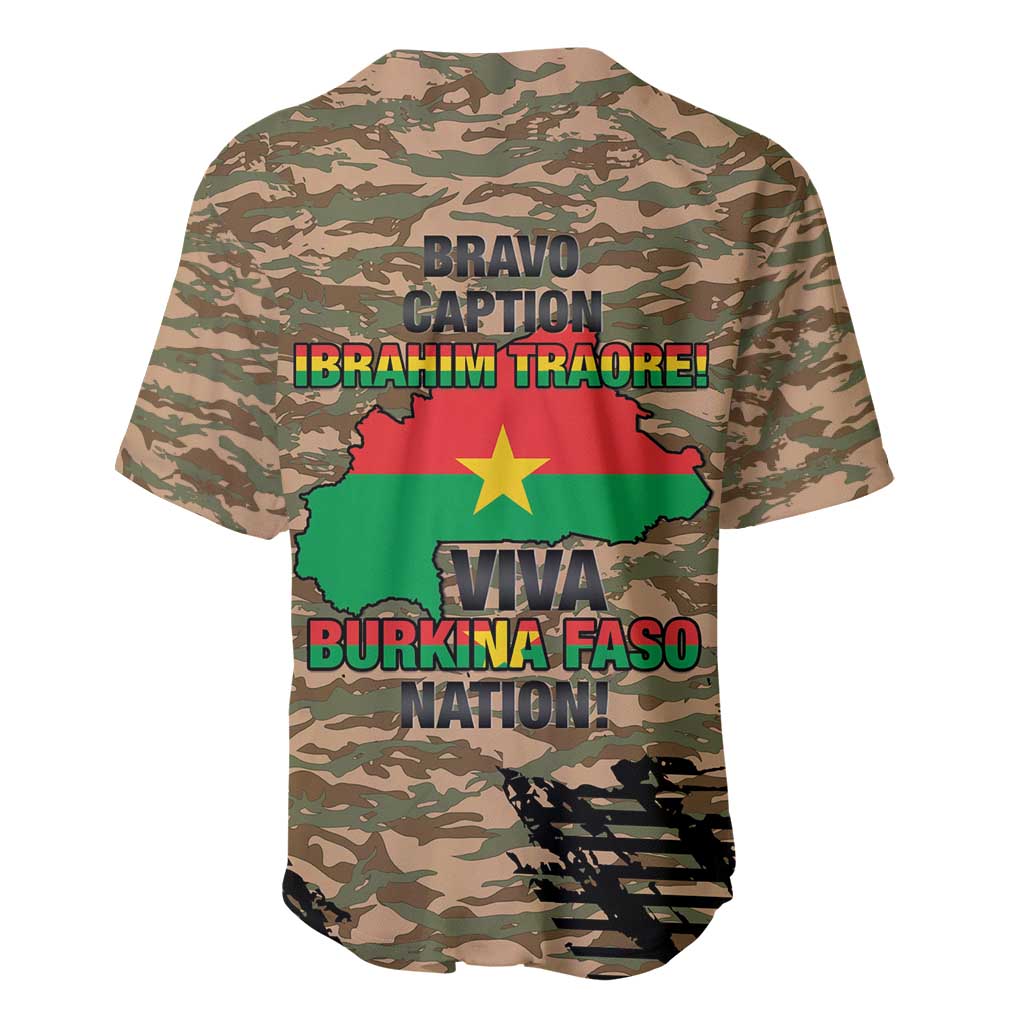 Bravo Caption Traore! Viva Burkina Faso Nation! Baseball Jersey
