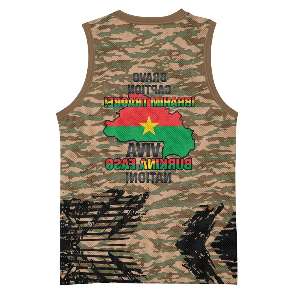 Bravo Caption Traore! Viva Burkina Faso Nation! Basketball Jersey - African Pride