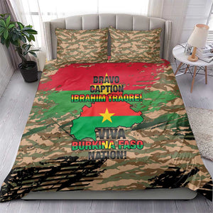 Bravo Caption Traore! Viva Burkina Faso Nation! Bedding Set