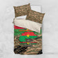 Bravo Caption Traore! Viva Burkina Faso Nation! Bedding Set