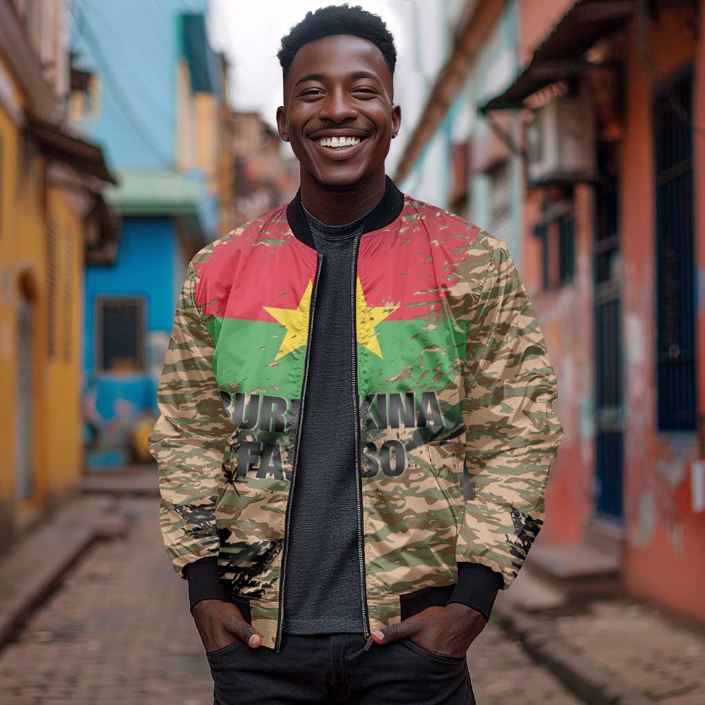 Bravo Caption Traore! Viva Burkina Faso Nation! Bomber Jacket