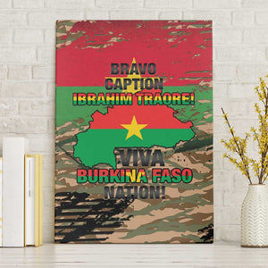 Bravo Caption Traore! Viva Burkina Faso Nation! Canvas Wall Art