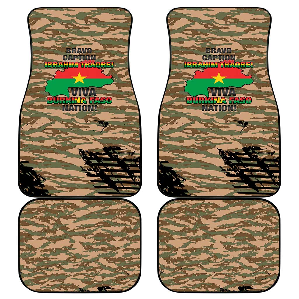 Bravo Caption Traore! Viva Burkina Faso Nation! Car Mats