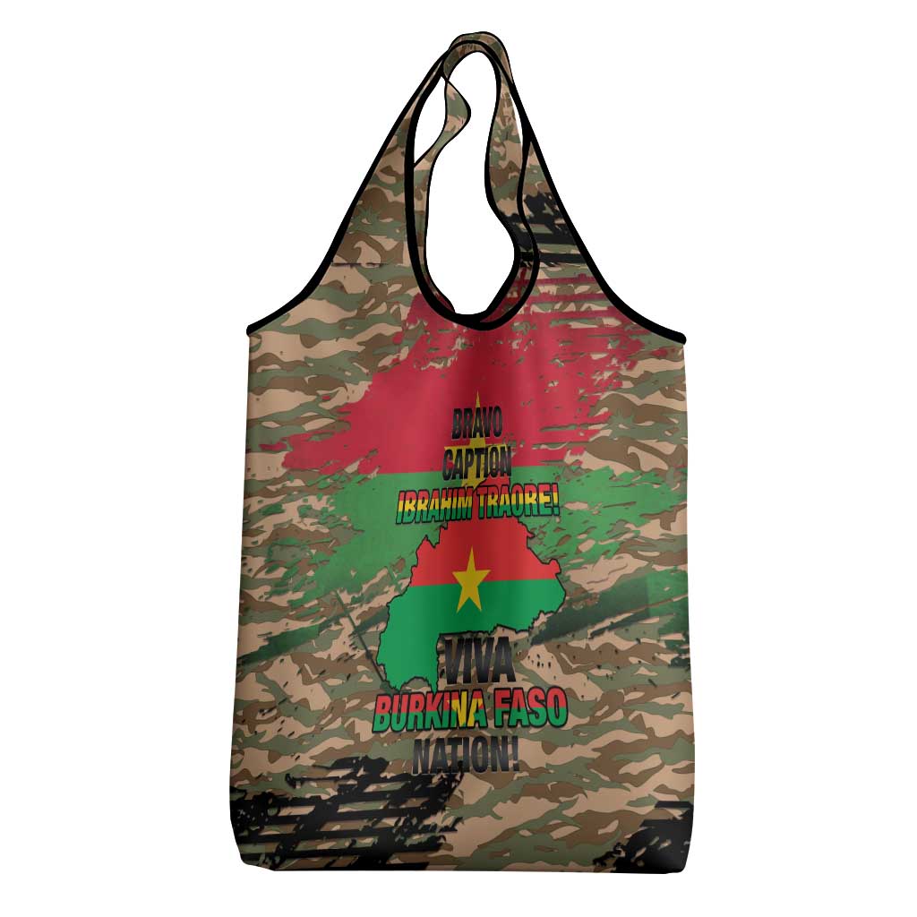 Bravo Caption Traore! Viva Burkina Faso Nation! Grocery Bag