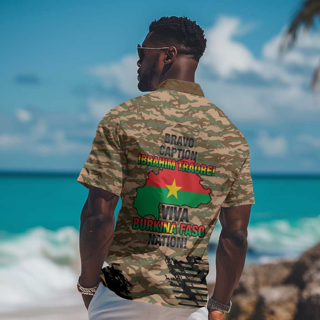 Bravo Caption Traore! Viva Burkina Faso Nation! Hawaiian Shirt
