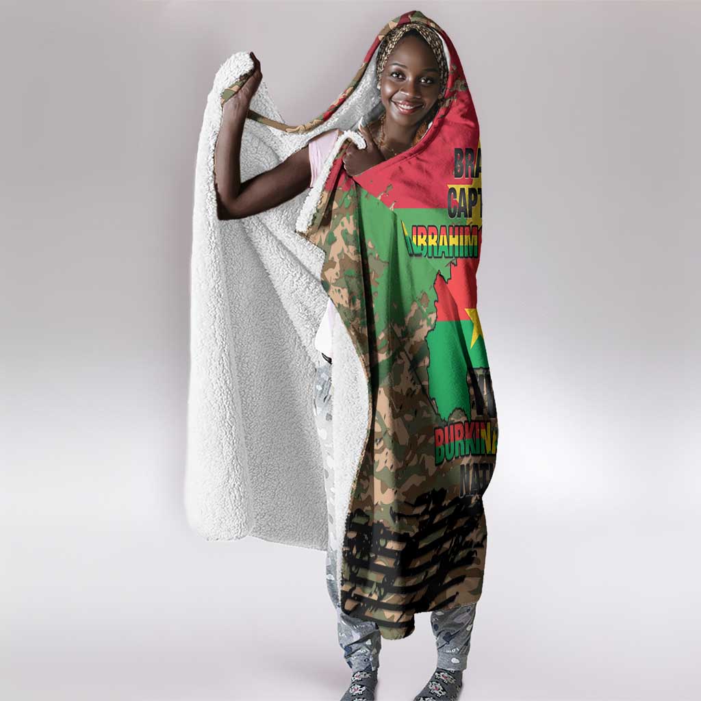 Bravo Caption Traore! Viva Burkina Faso Nation! Hooded Blanket