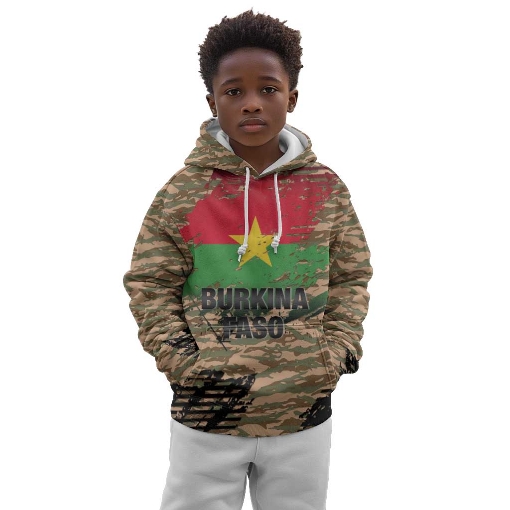 Bravo Caption Traore! Viva Burkina Faso Nation! Kid Hoodie