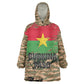Bravo Caption Traore! Viva Burkina Faso Nation! Kid Wearable Blanket Hoodie