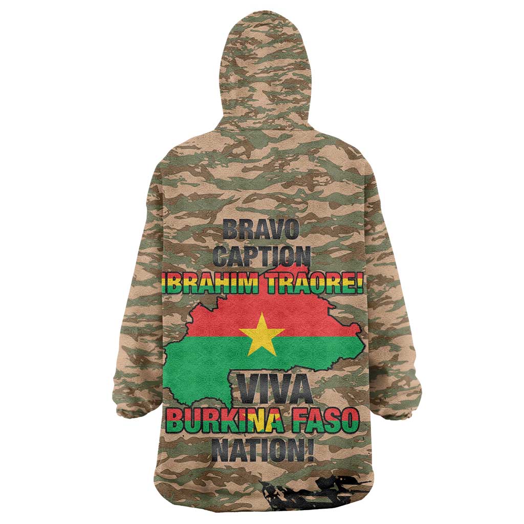 Bravo Caption Traore! Viva Burkina Faso Nation! Kid Wearable Blanket Hoodie