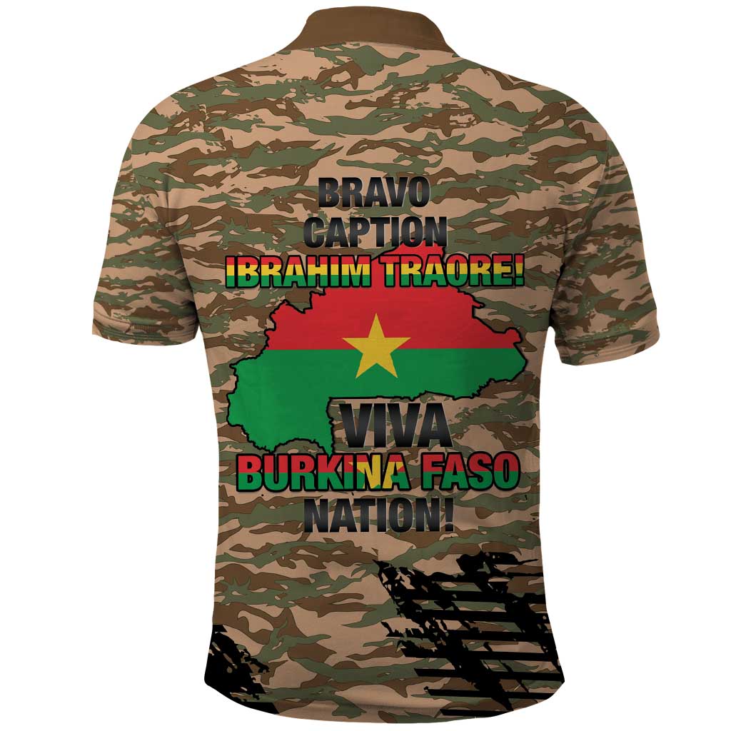 Bravo Caption Traore! Viva Burkina Faso Nation! Polo Shirt