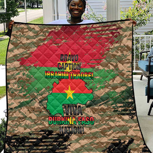 Bravo Caption Traore! Viva Burkina Faso Nation! Quilt