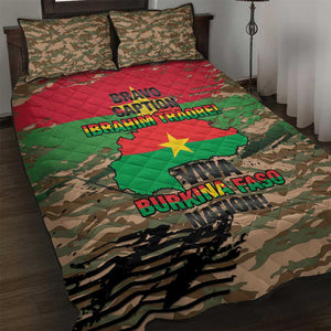 Bravo Caption Traore! Viva Burkina Faso Nation! Quilt Bed Set