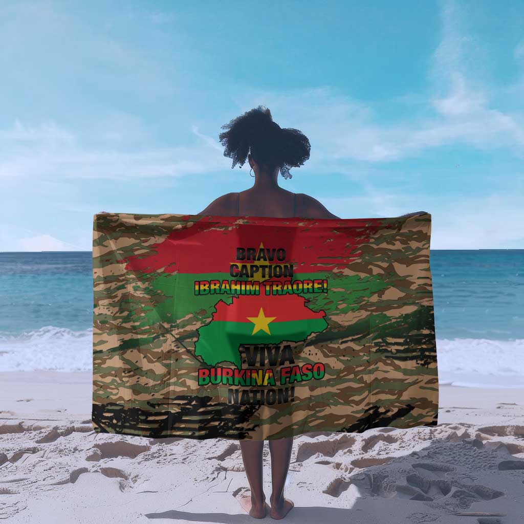 Bravo Caption Traore! Viva Burkina Faso Nation! Sarong
