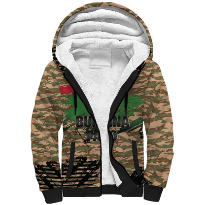 Bravo Caption Traore! Viva Burkina Faso Nation! Sherpa Hoodie