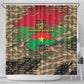 Bravo Caption Traore! Viva Burkina Faso Nation! Shower Curtain